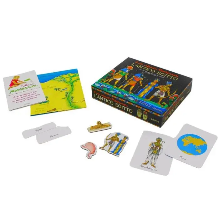 Il mio cofanetto montessori l'antico egitto