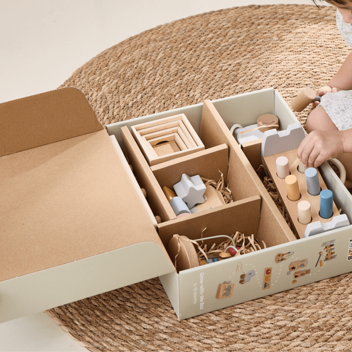 Cofanetto educativo grow with me 12-18 mesi