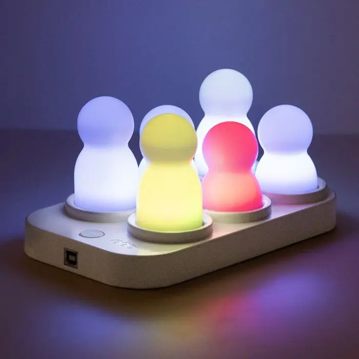 sviluppo emotivo bambini proposte con omini luminosi