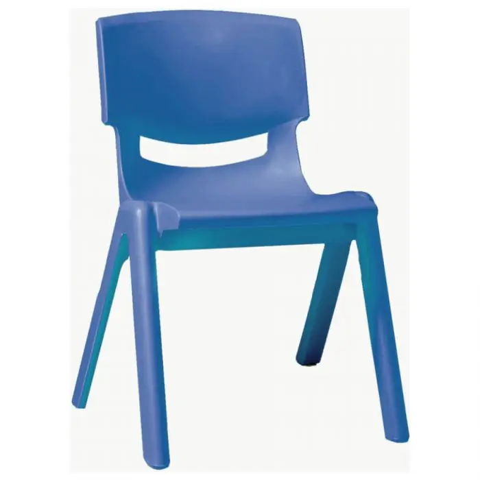 Sedia ergonomica blu per adulti