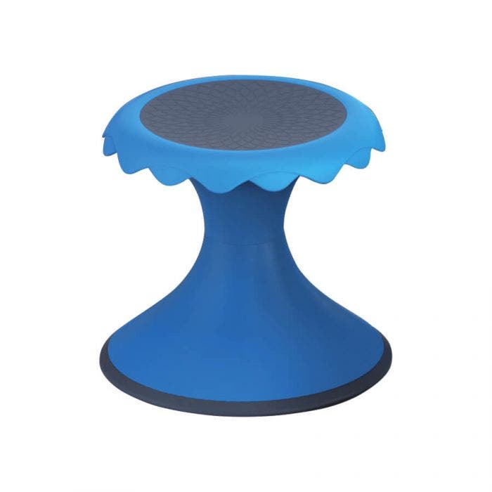 Sgabello girasole blu cm 30 h