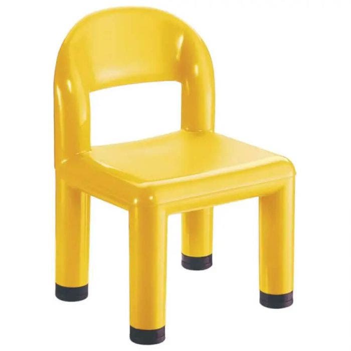 Sedia gialla linea colore cam