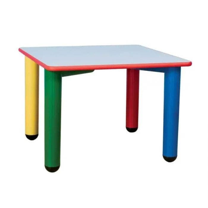 Tavolo cam colore quadrato infanzia