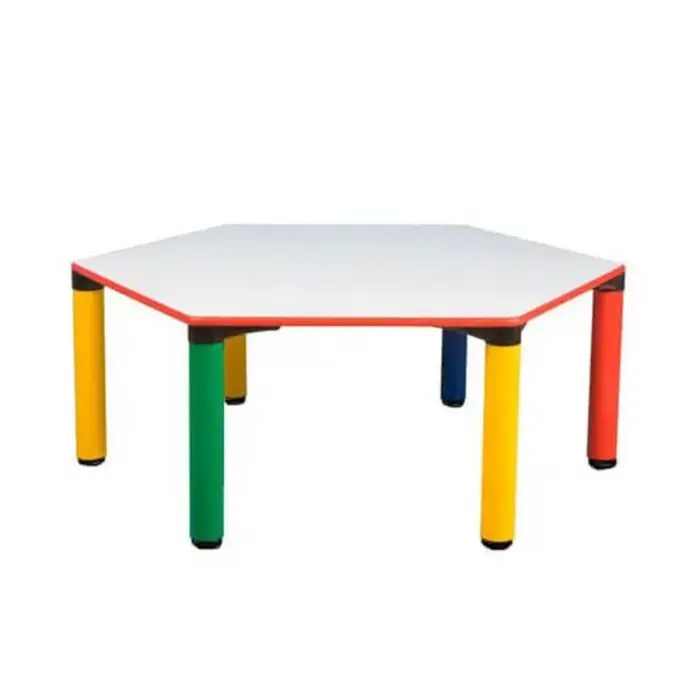 Tavolo cam colore esagonale infanzia