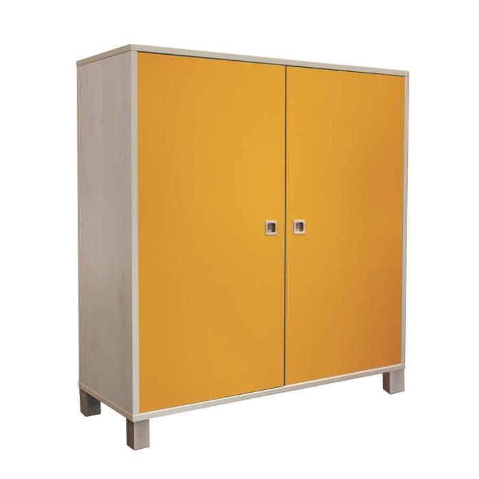 Mobile 2 ante linea cam premium h cm 114 arancione piedino
