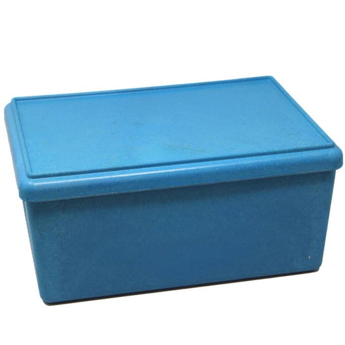Contenitore rewood blu cm 25x18x11.5