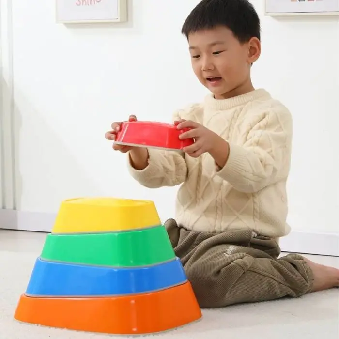 Collinette arcobaleno - 5 pezzi