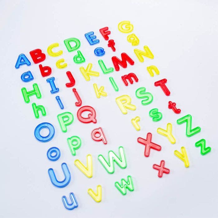 Lettere alfabeto maiuscole minuscole- 52 pezzi