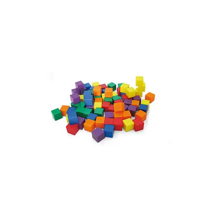 Cubetti colorati cm 2.5 - 102 pezzi