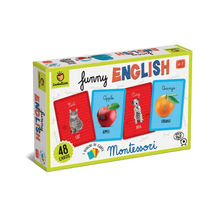 Easy English - Giochi Montessori - Ludattica - Apprendimento