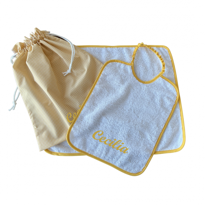 Set scuola infanzia giallo