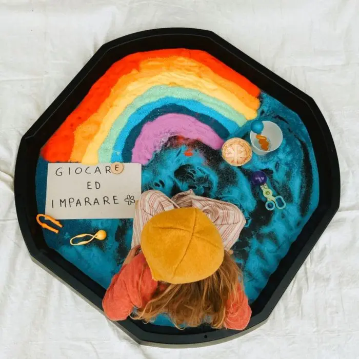 Mega vassoione-tuff tray nero