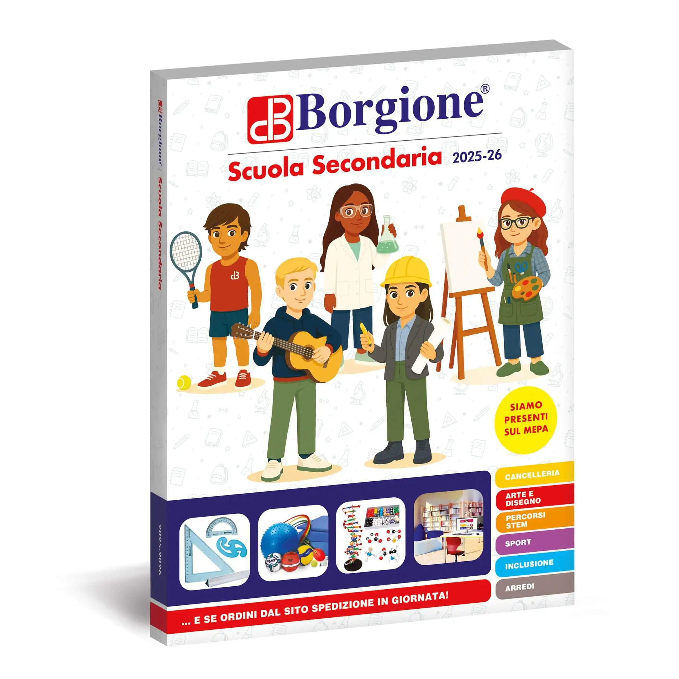 catalogo borgione scuola secondaria 2025 26